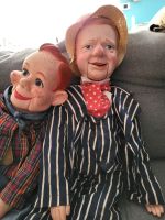 2x Bauchredner Ventriloquist vintage Kuriosität Horror