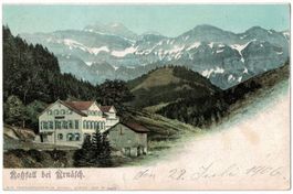 Rossfall bei Urnäsch, gelaufen 1906