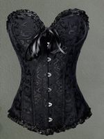💥Damen Schnüren Brustkorsett Jacquard💥