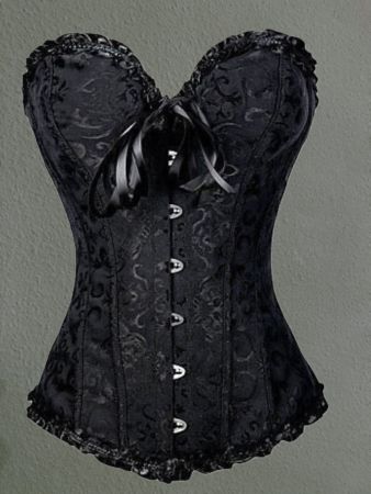 💥Damen Schnüren Brustkorsett Jacquard💥