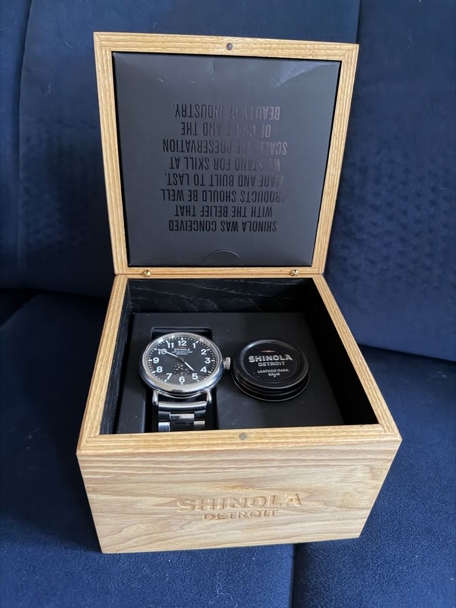 Orologi: Shinola The Runwell – Difettoso da Zürich venduto da jon_8nhk 1
