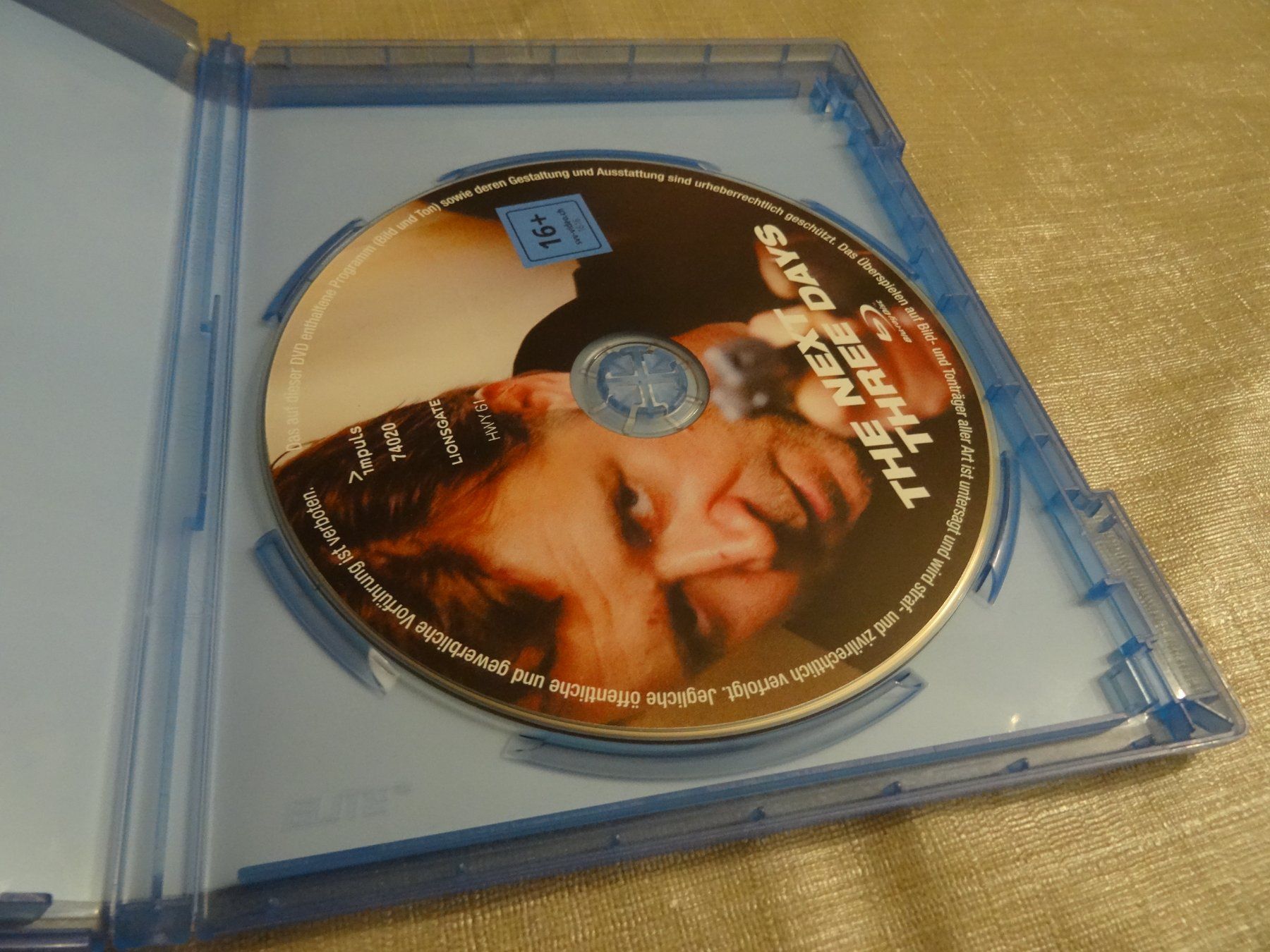 Tutti i DVDs: The Next Three Days - spannender Thriller Blu-ray👍 – Usato da Olten venduto da Disc-Verkauf 1
