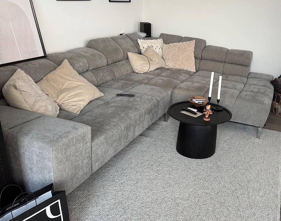 Pfister Sofas: Ecksofa Pfister Pure 966 Wilson  hellgrau – D'occasion à Brüttisellen par tinaD_ 1