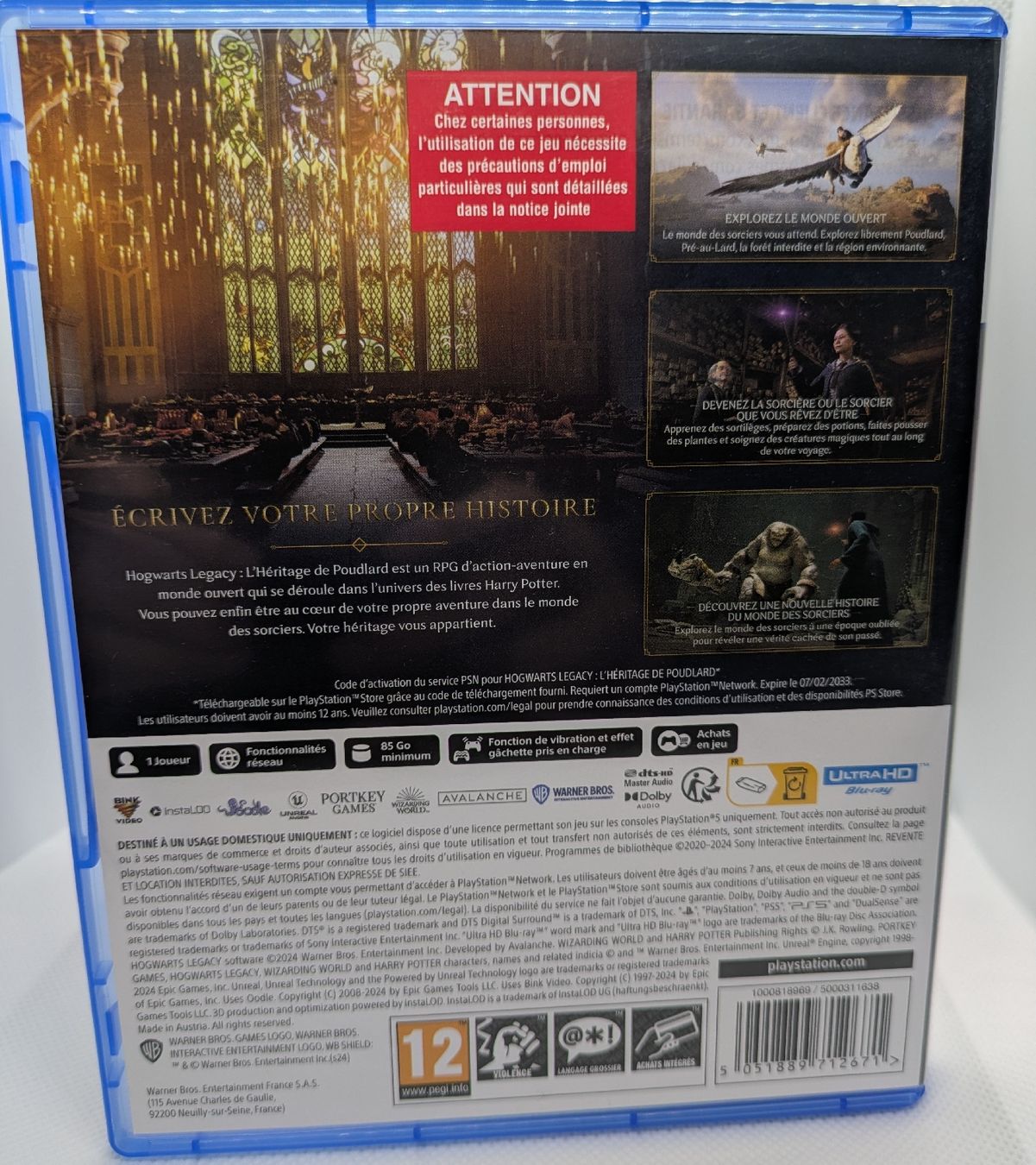 Jeux: Hogwarts Legacy PS5 – D'occasion à Muriaux par Edwiin_412 2
