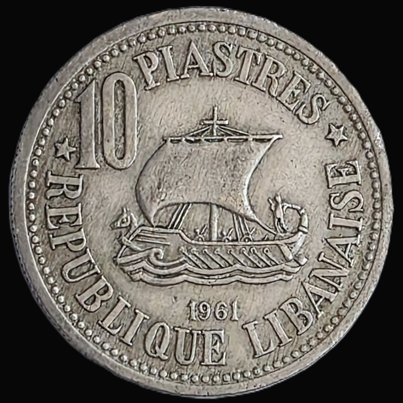 Tutti le monete: LIBANON 10 PIASTRES 1961 – Usato da winterthur venduto da CoinPassion