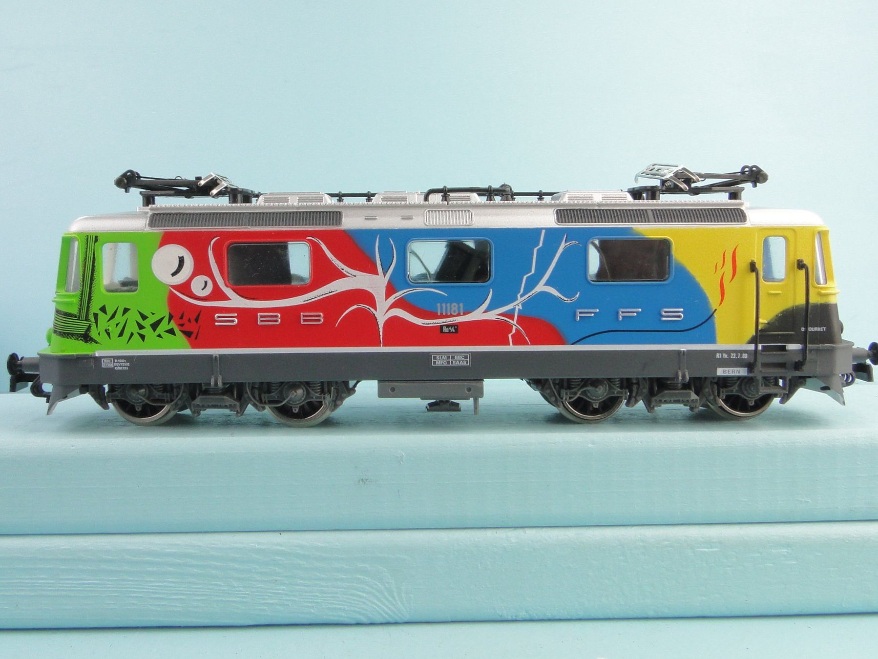 Jouef Trains électriques: Jouef 8868, SBB Re 4/4 II, Bourret – D'occasion à Bülach par cann11 5