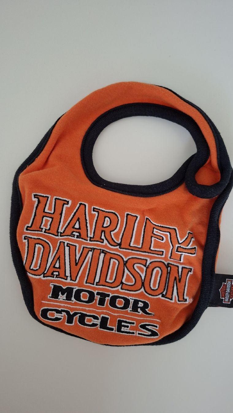 Pasti del neonato: Lätzchen von Harley Davidson  – Nuovo (secondo la descrizione) da Rombach venduto da kelebek12 1
