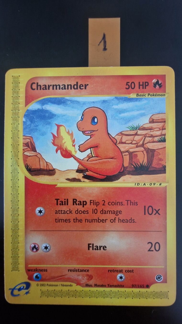 Pokémon Carte collezionabili: Charmander #97 – Pokémon Expedition – Usato da Veytaux venduto da PocketMonster