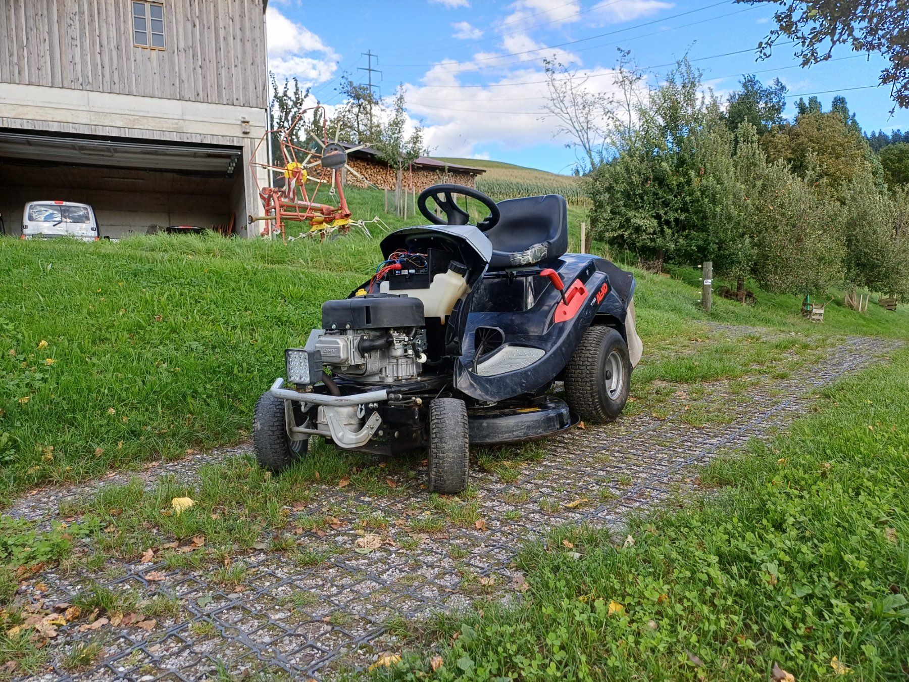 Al-ko Rasenmäher: Rasentraktor alko t750 – Gebraucht aus Rüegsbach von jos_tk65 6