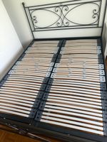 Metallbett mit Lattenrost 160x200 cm guter Zustand