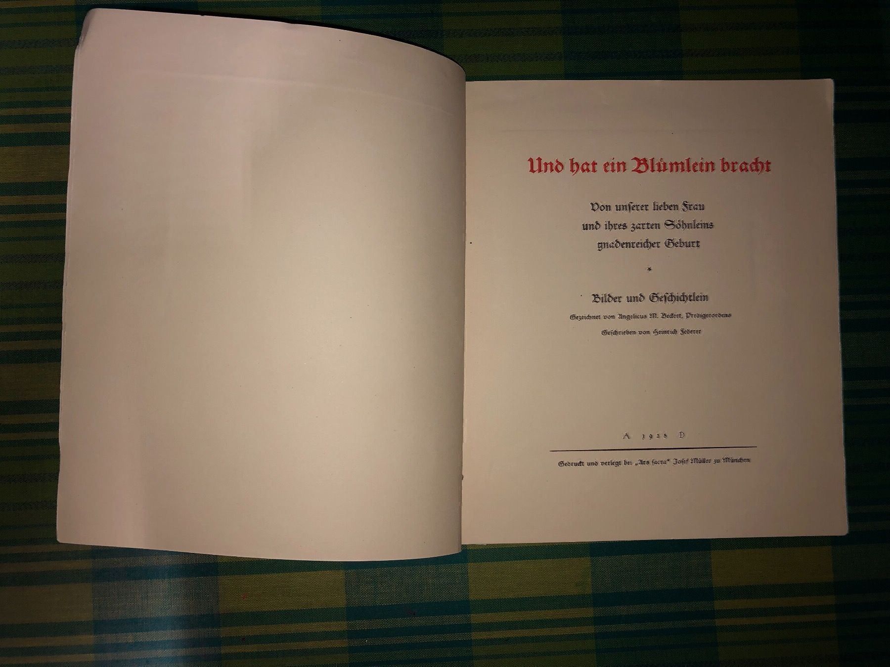 Libri: Und hat ein Blümlein bracht – Usato da Erstfeld venduto da Mario_boe0 2