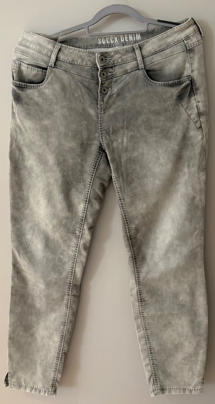 Soccx Jeans: SOCCX Jeans 7/8 – Usato da Siebnen venduto da oovirginiaootja