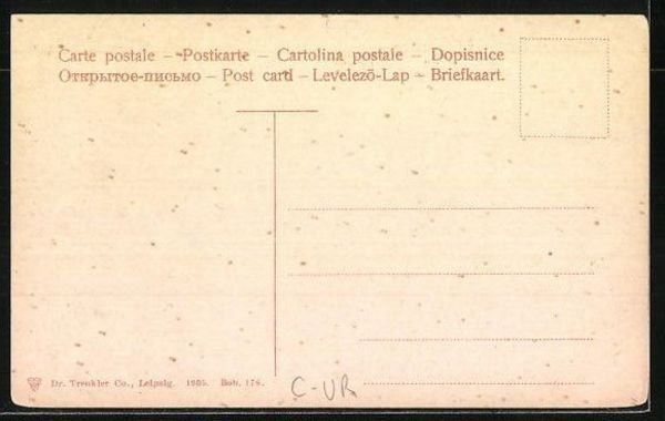 Cartoline postali: Hospental, datiert 1905 – Usato da Frauenfeld venduto da POML 1