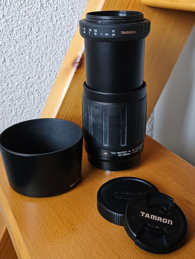 Obiettivi: TAMRON TELE-MACRO  100- 300 mm – Usato da Geuensee venduto da JeMaUrPe