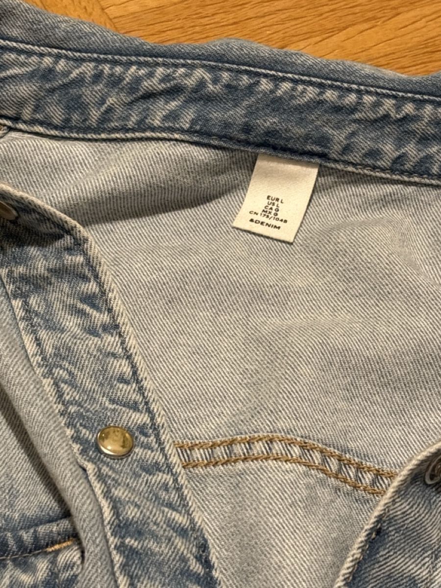 Camicette: Hemdjacke jeans – Nuovo (secondo la descrizione) da Solothurn venduto da con_sk82 1