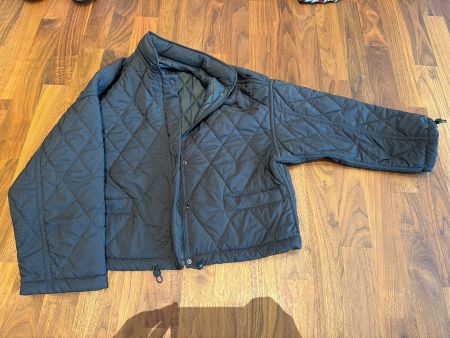 Steppjacke dunkelgrau Grösse S neuwertig Zara, Gummizug fehl