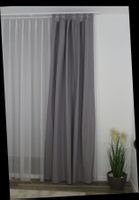 VORHANG BLICKDICHT GRAU