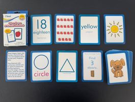 Flashcards Learning English / Colors, Shapes & Numbers