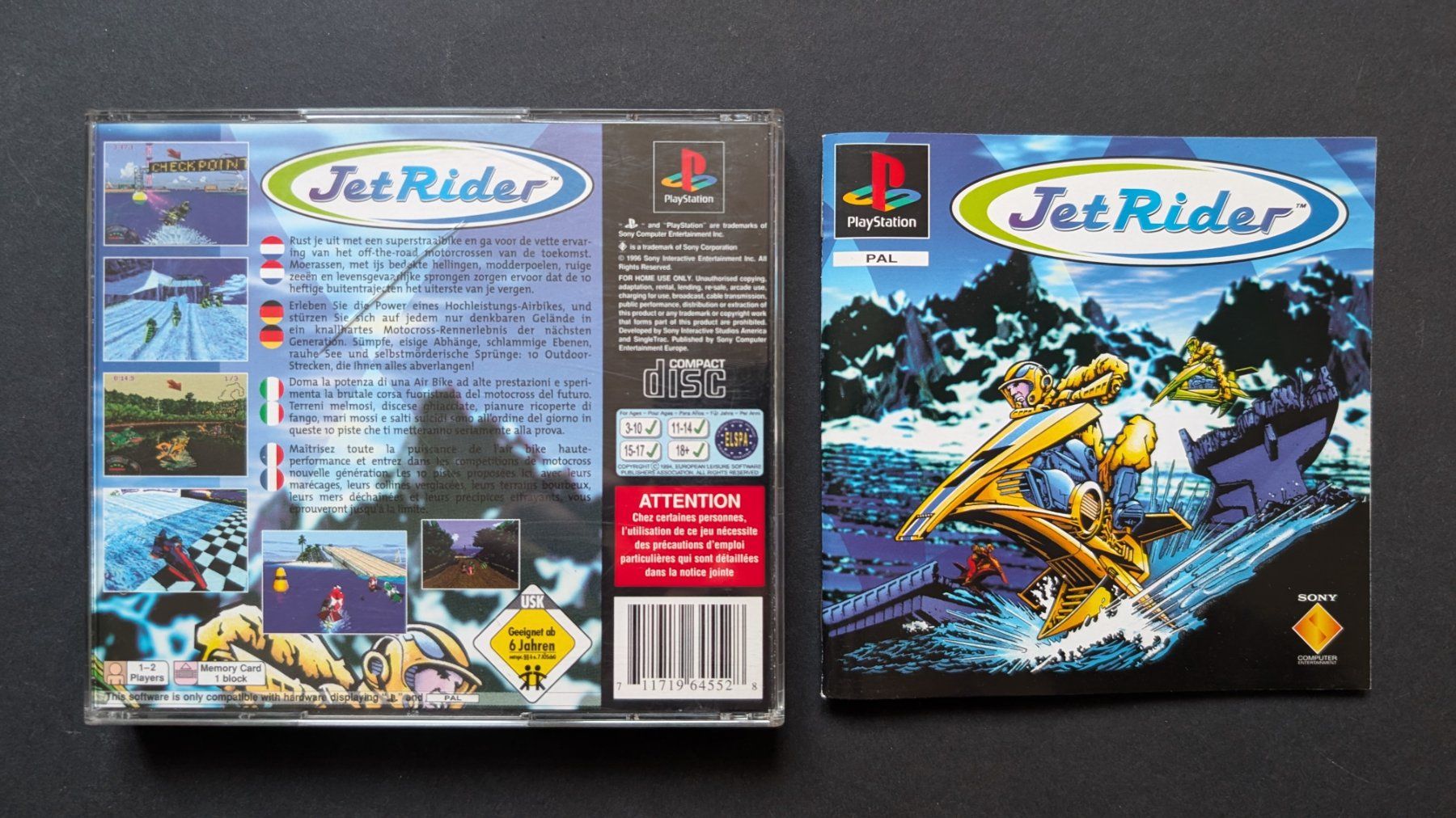 Giochi: Jet Rider | Playstation 1 | PS1 – Usato da Bottmingen venduto da dan_c5wb 1