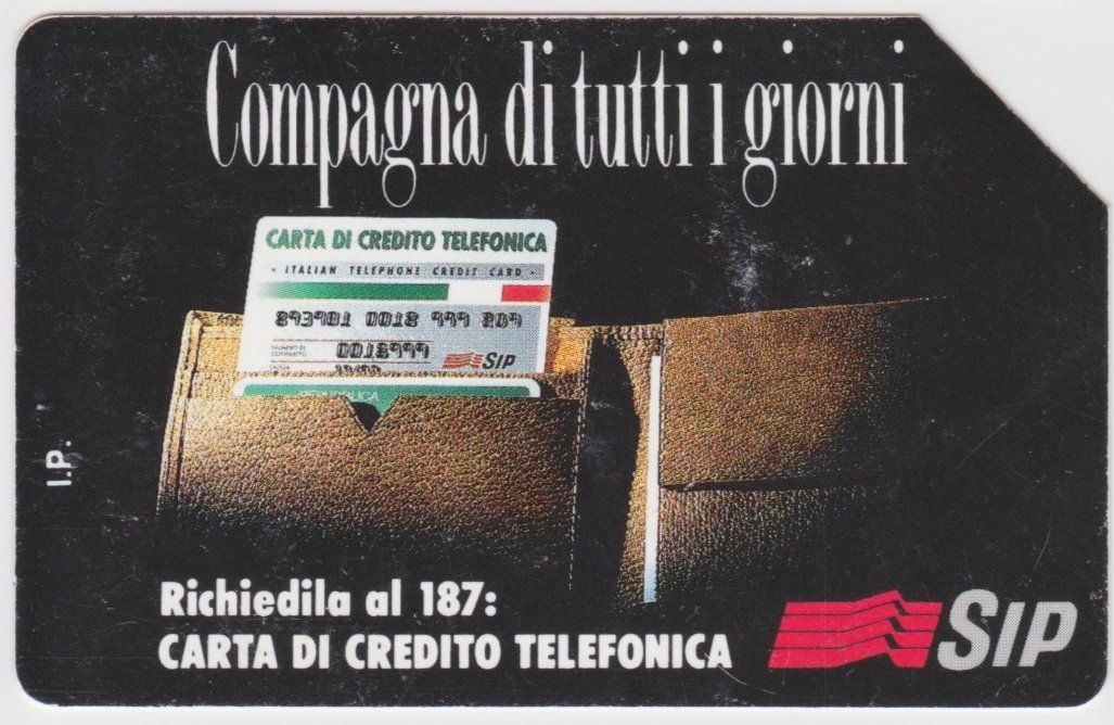 Schede telefoniche: Telefonkarte Italien SIP – Usato da Losone venduto da pbsw