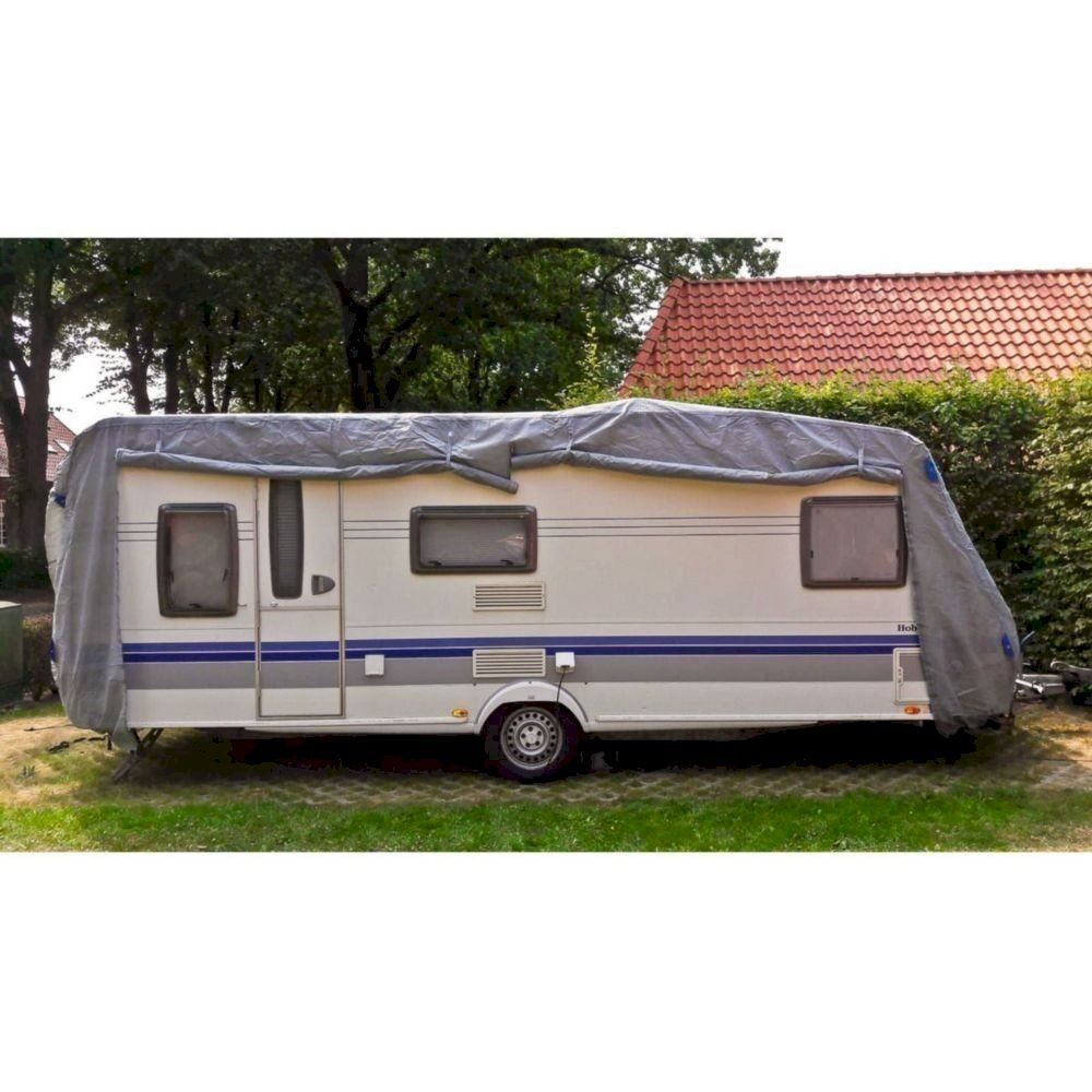 Dethleffs Véhicules de camping: Garden Pleasure Wohnwagen-Abdeckplane M – Neuf avec emballage d'origine à Bottighofen par zaap 4