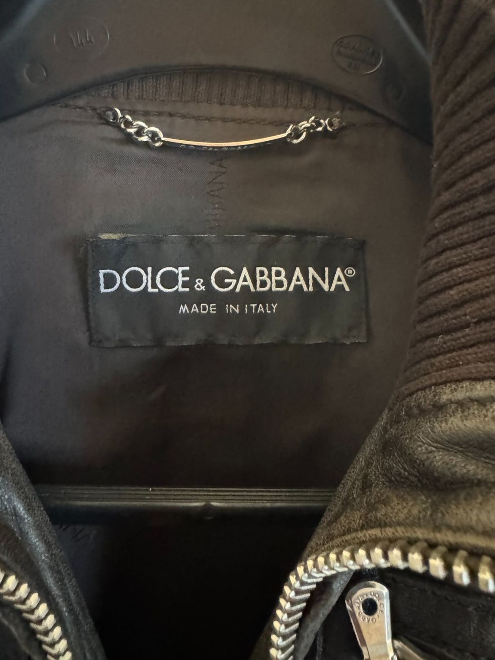 Dolce & Gabbana Jacken: Dolce & Gabbana Mainline - Archive Leather Jacket / Gillet – Gebraucht aus Canobbio von kk_dee 3
