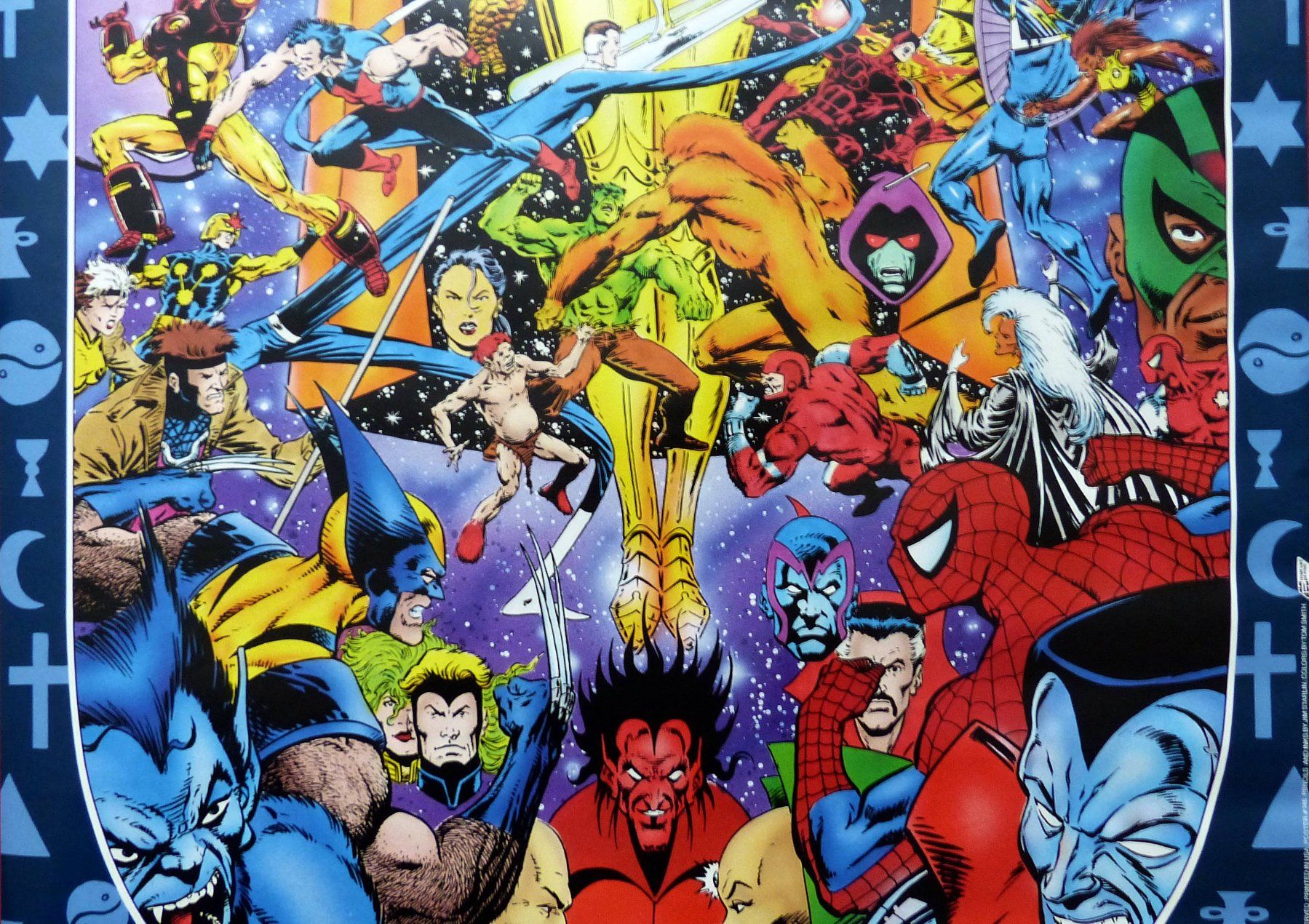 Foto & Immagini: MARVEL INFINITY CRUSADE POSTER THANOS BY STARLIN 1993 – Nuovo (secondo la descrizione) da Lugano venduto da YouWantUS 2
