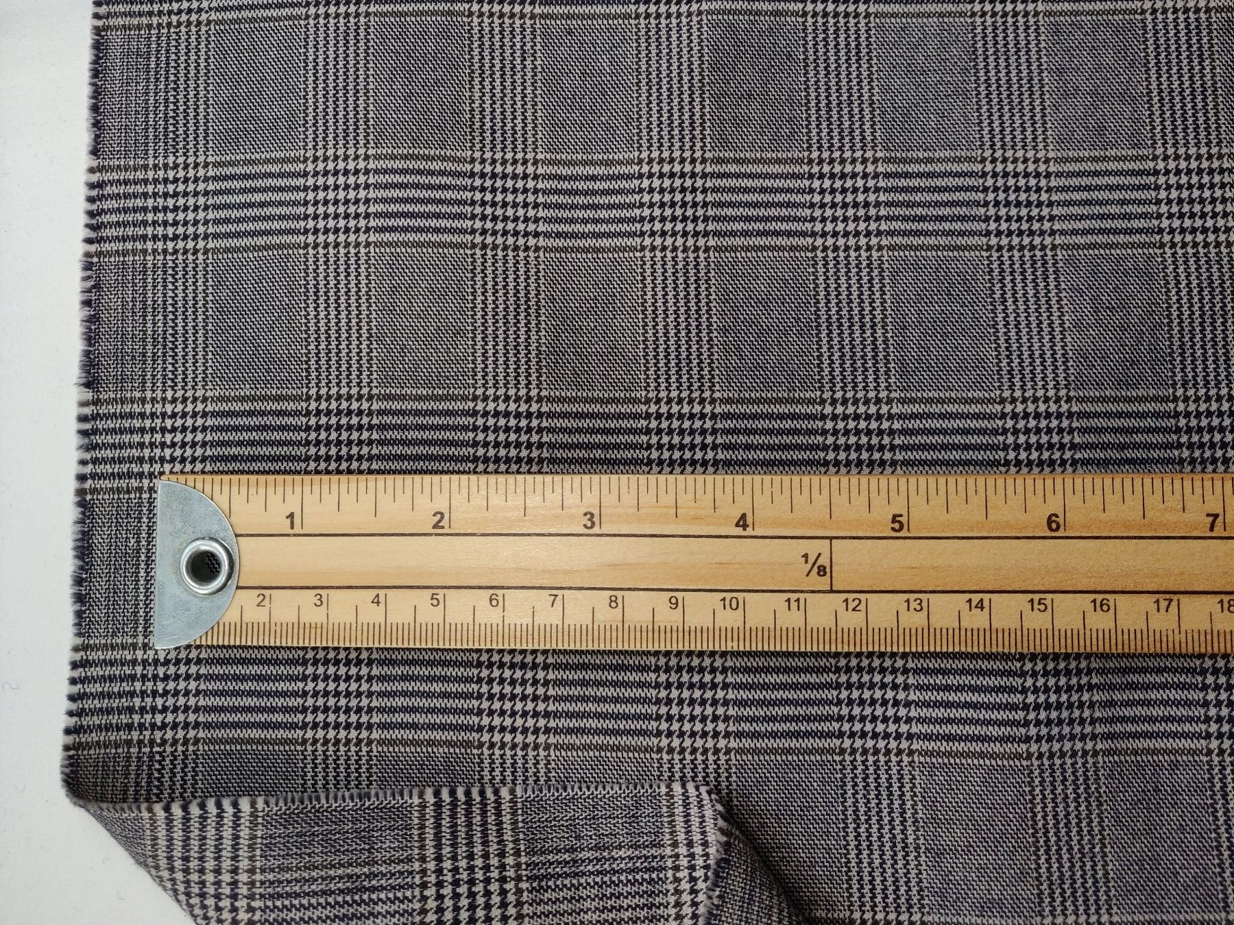 Stoffe: Anzug Stoff Baumwolle Elastan gewoben 1.75x1.50m blu gris – Neu (gemäss Beschreibung) aus Lufingen von Voyager7 5