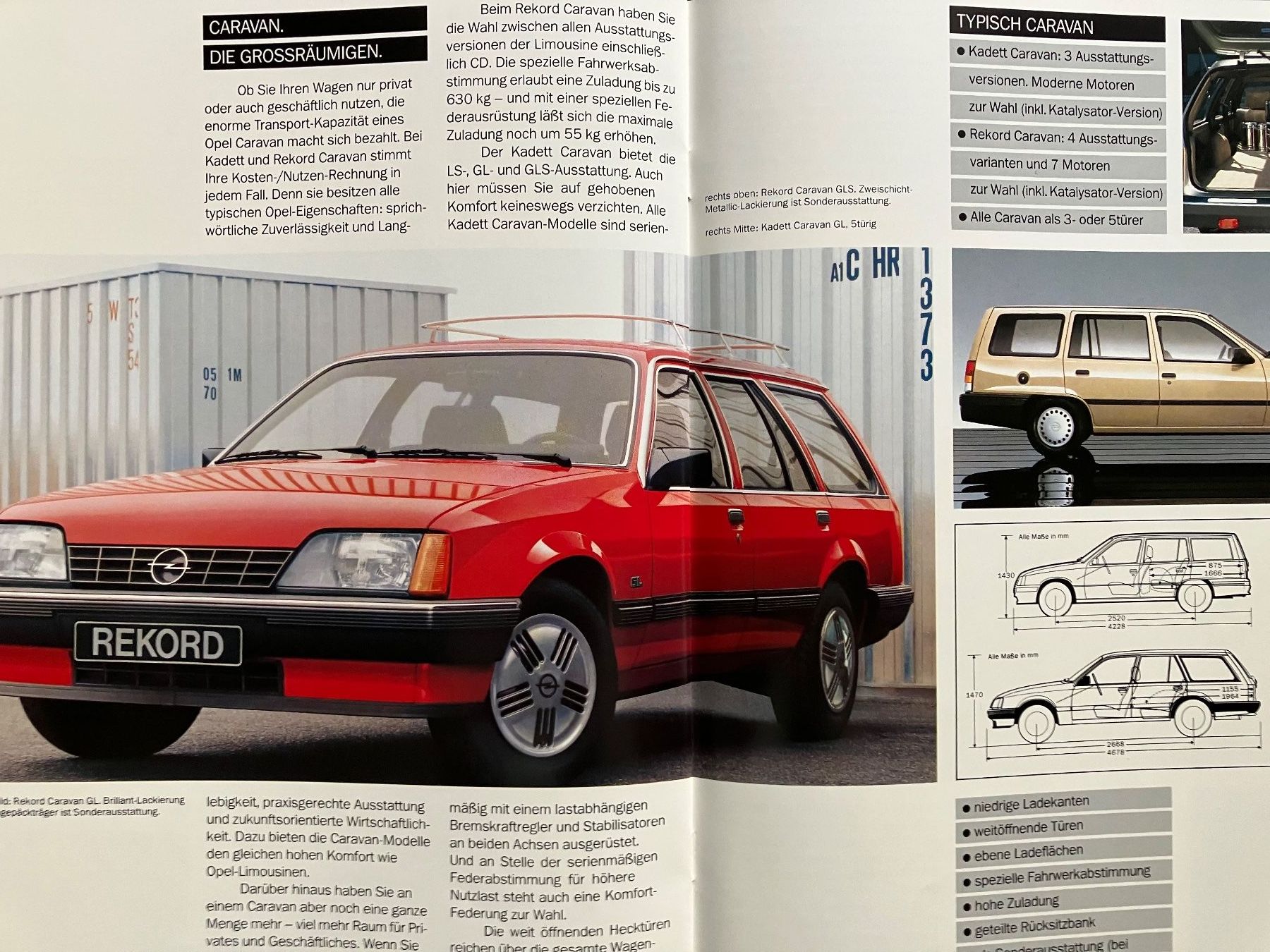 Opel Autos: Opel Modellprogramm  - Original Prospekt – Neu (gemäss Beschreibung) aus Malans GR von Chueche427 4
