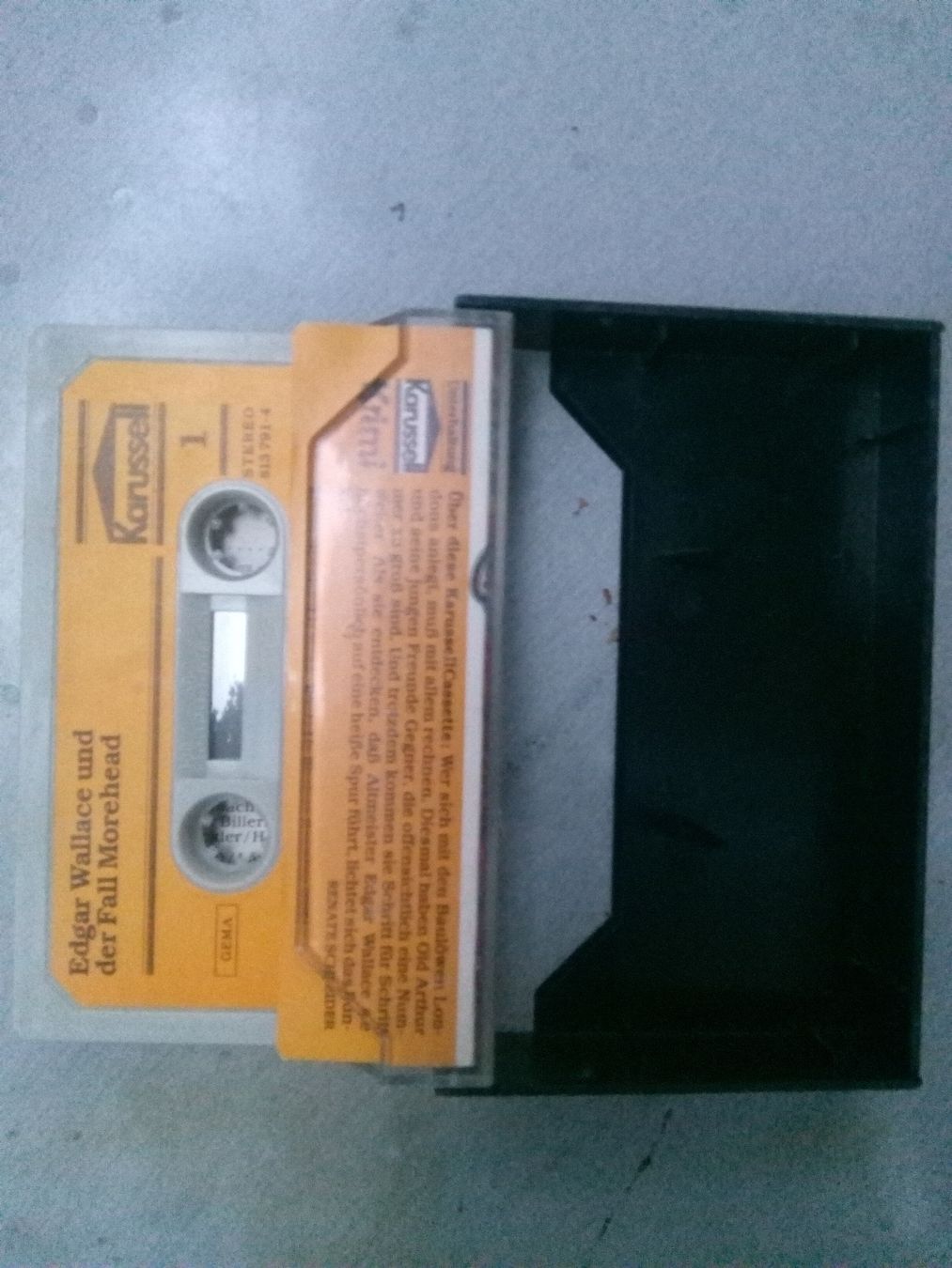 Musicassette: Edgar Wallace & der Fall Morehead - Sieben suchen in Soho – Usato da St.Galllen venduto da elkaphone 1