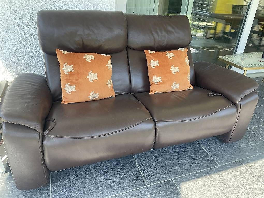 Sofas: Ledersofa im super Zustand – Gebraucht aus Adlikon b.Regensdf von Viabell 1