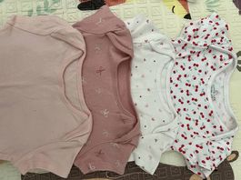 Body manica corta bambina 9/12 mesi 80cm