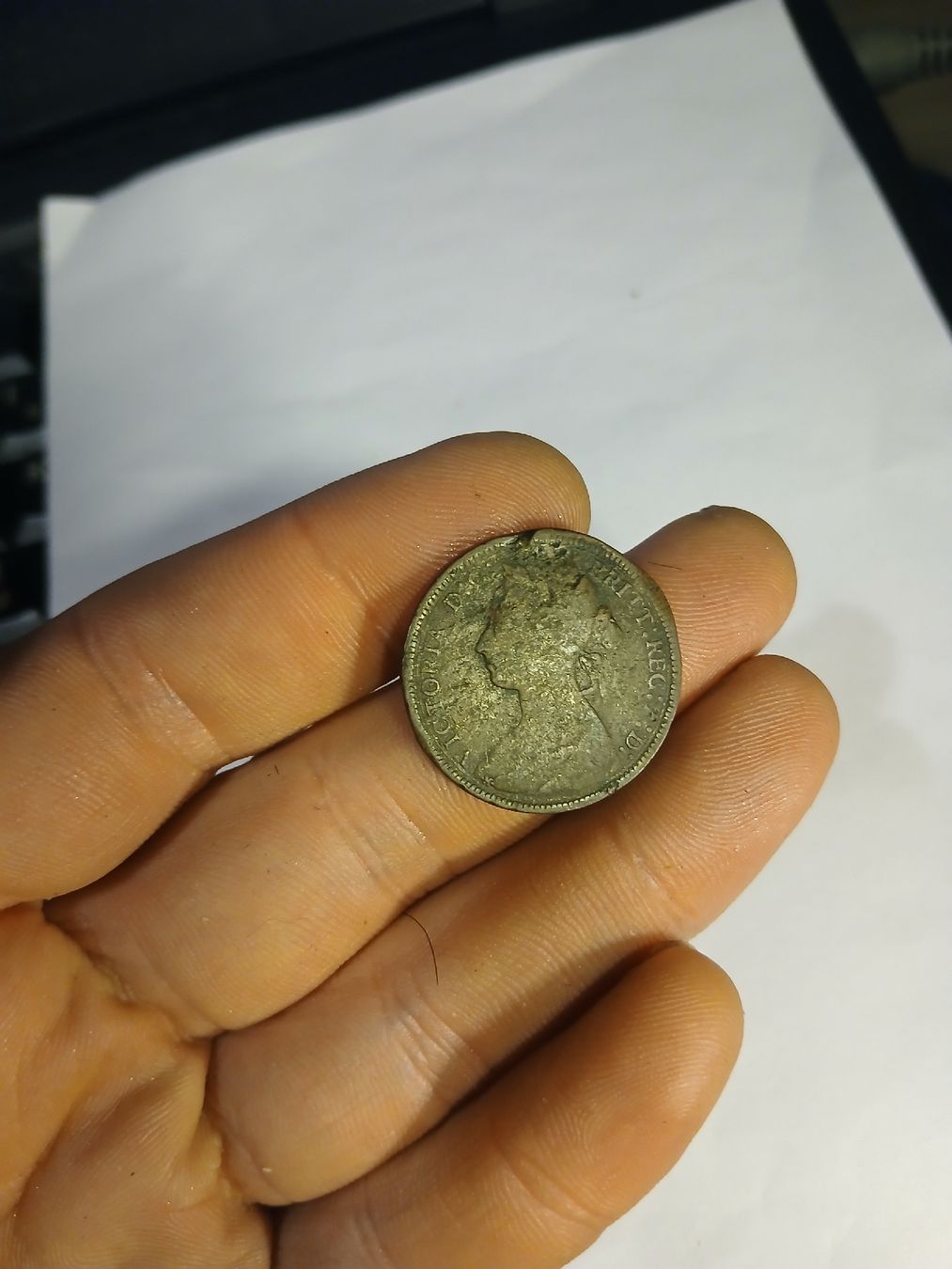 Tutti le monete: Pièce de collection vintage: 1/2 penny 1884 – Usato da Marly venduto da globetrotter1723 1