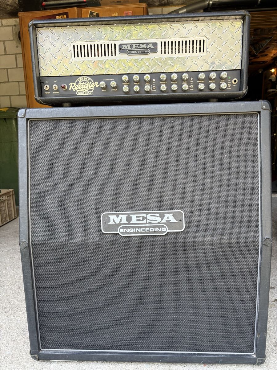 Mesa Boogie Verstärker: Triple Rectifier Solo Head & Mesa Rectifier 4x12 – Gebraucht aus Muotathal von Sanchez1979