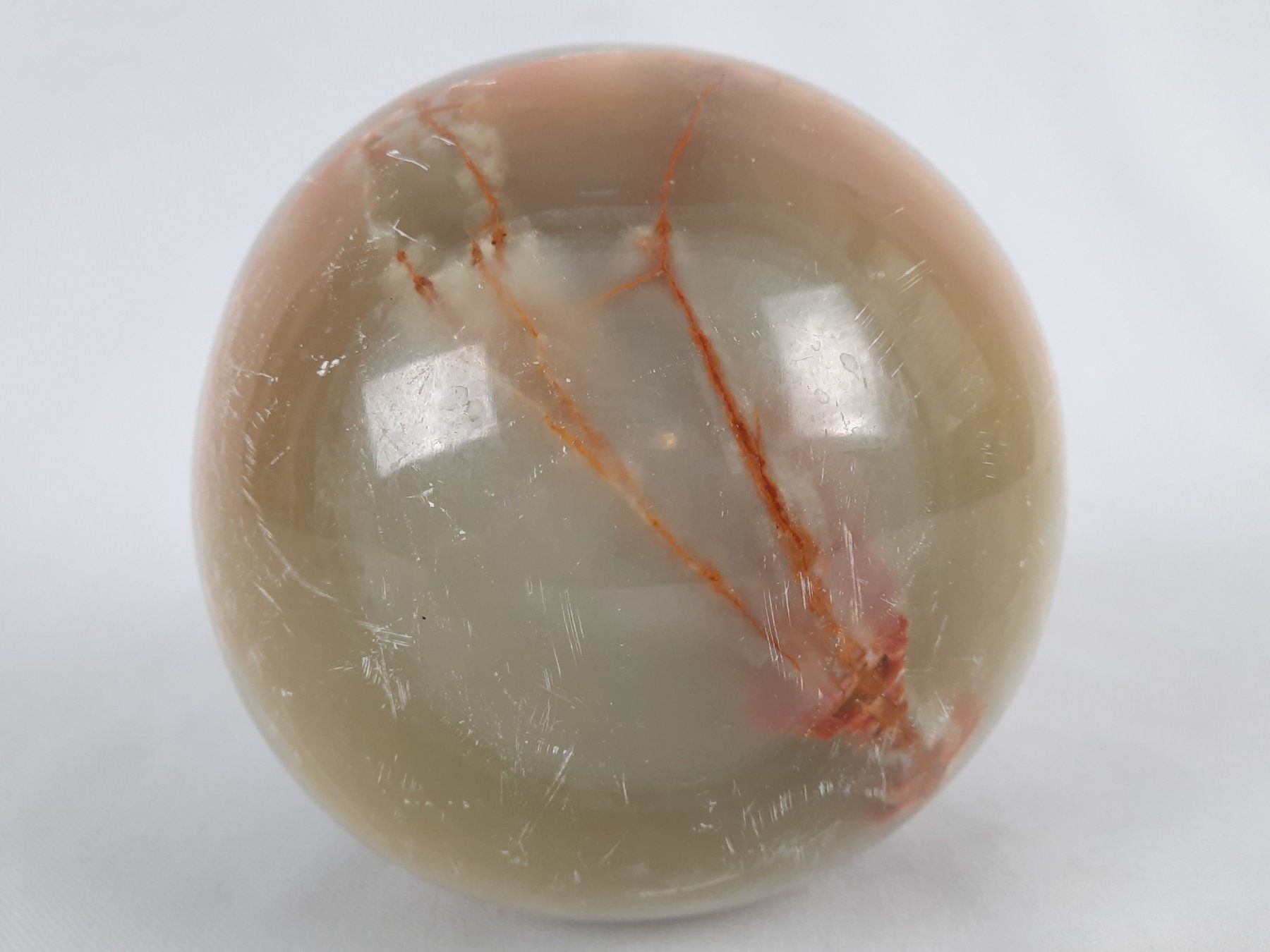 Mineralien & Heilsteine: Grosser Onyx Kugel – Gebraucht aus Beinwil am See von Restwert_Beinwil 4