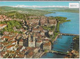 Flugaufnahme Stadt Zürich