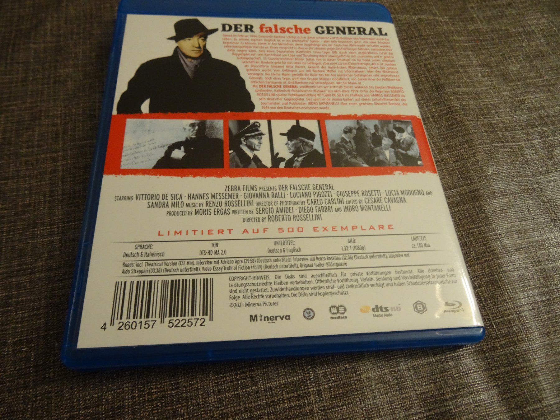 Tutti i DVDs: Blu-ray Der falsche General – Usato da Olten venduto da Disc-Verkauf 2
