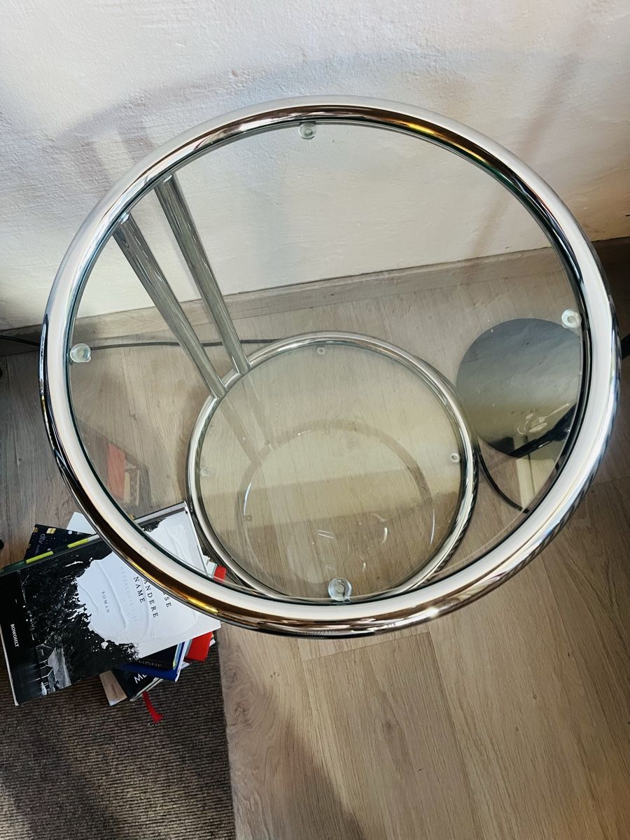 Tische: Chrom Beistelltisch im Bauhausstil. – Gebraucht aus Schaffhausen von nor_jfc5 2