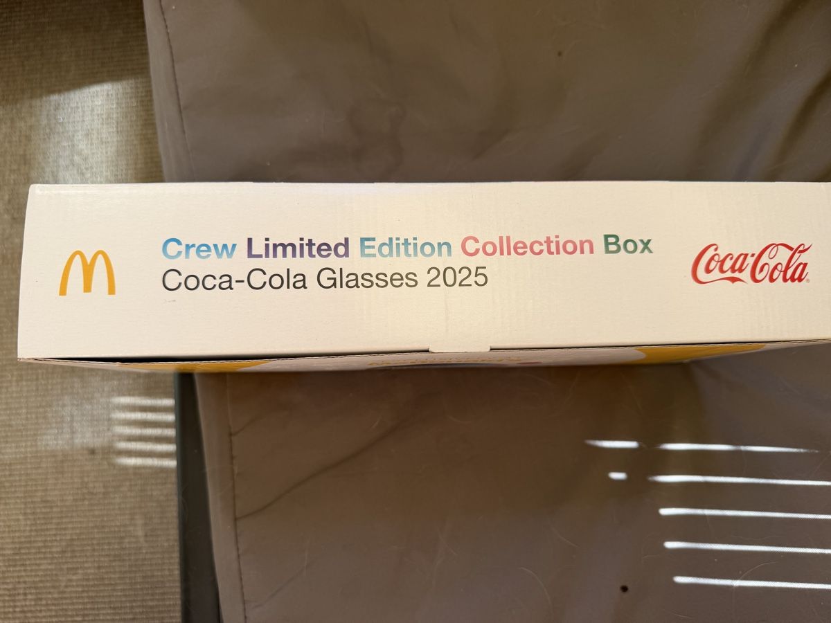 Mc Donald's Verres: McDonald's Crew Limited Edition Coca-Cola Glasses 2025 – Neuf avec emballage d'origine à Pratteln par mag_22pq 1
