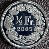 50 Rappen 2005 stgl. / aus Münzsatz