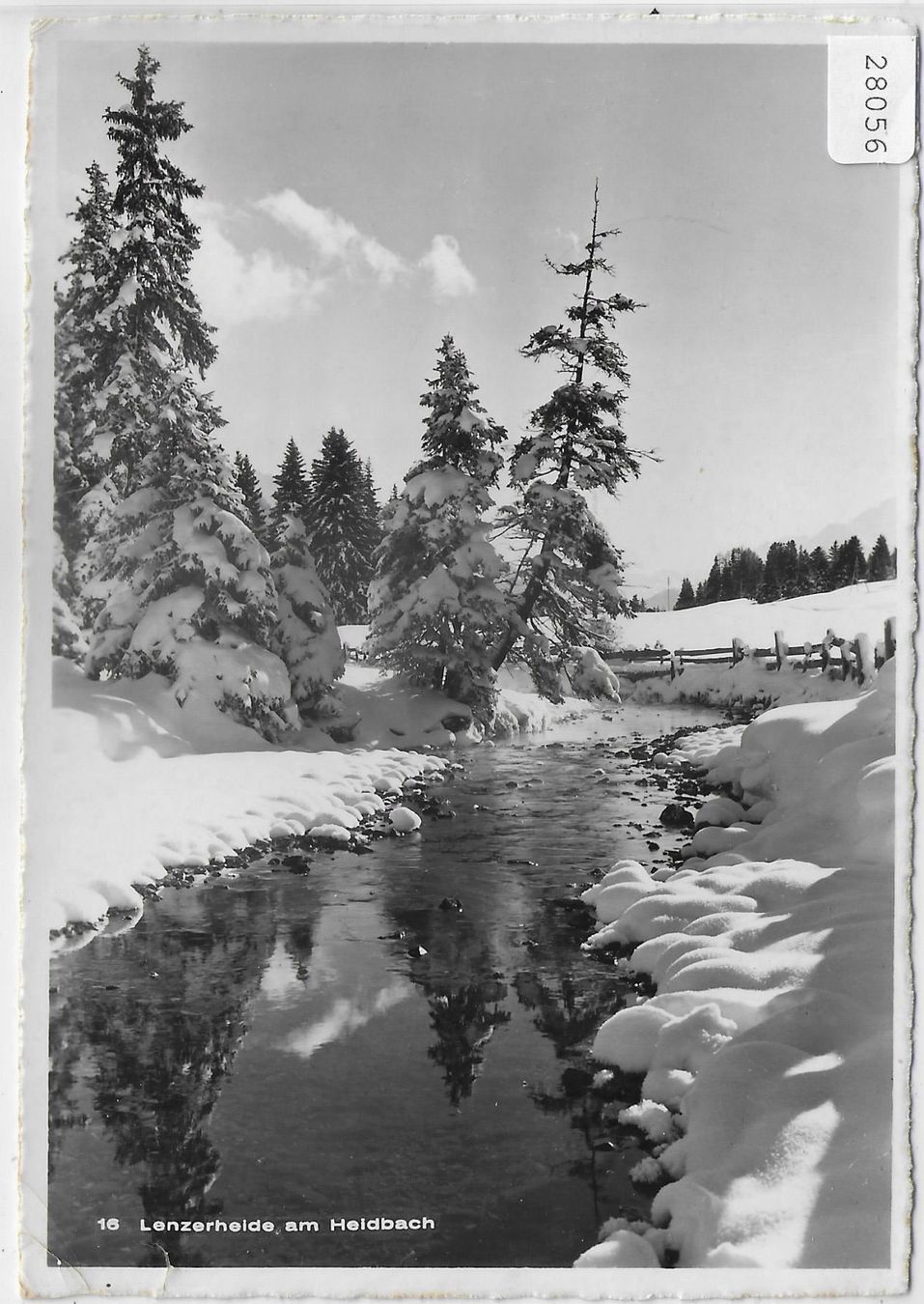 Cartes postales: Lenzerheide am Heidbach im Winter – D'occasion à Ettingen par Kartenplanet