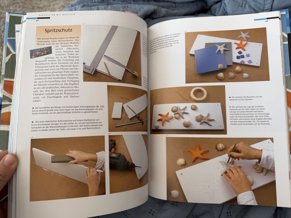 Libri: Mosaik Arbeiten - Dekorative Techniken – Usato da Aarau venduto da Tam6 4