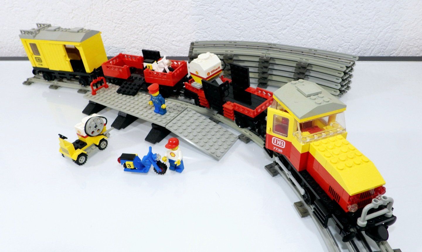 Lego Kit di costruzioni: LEGO 12V EISENBAHN 7735 GÜTERZUG SET – Usato da Turbenthal venduto da Ddanuh 4