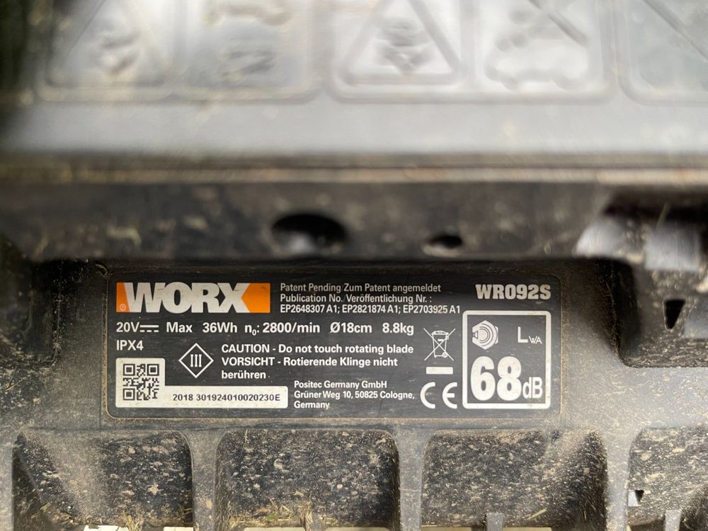 Serial number worx online landroid