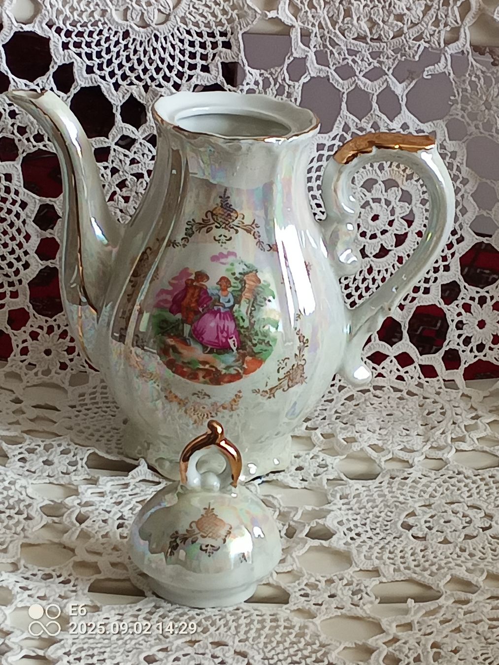 Set di piatti: Herziger Mocca-Service 16teilig – Usato da Zürich venduto da Mitzi6 2