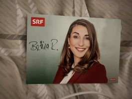 SRF Autogrammkarte Bettina Ramseier