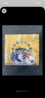 Pokemon Base Set Booster Box sealed - 1. Edition!