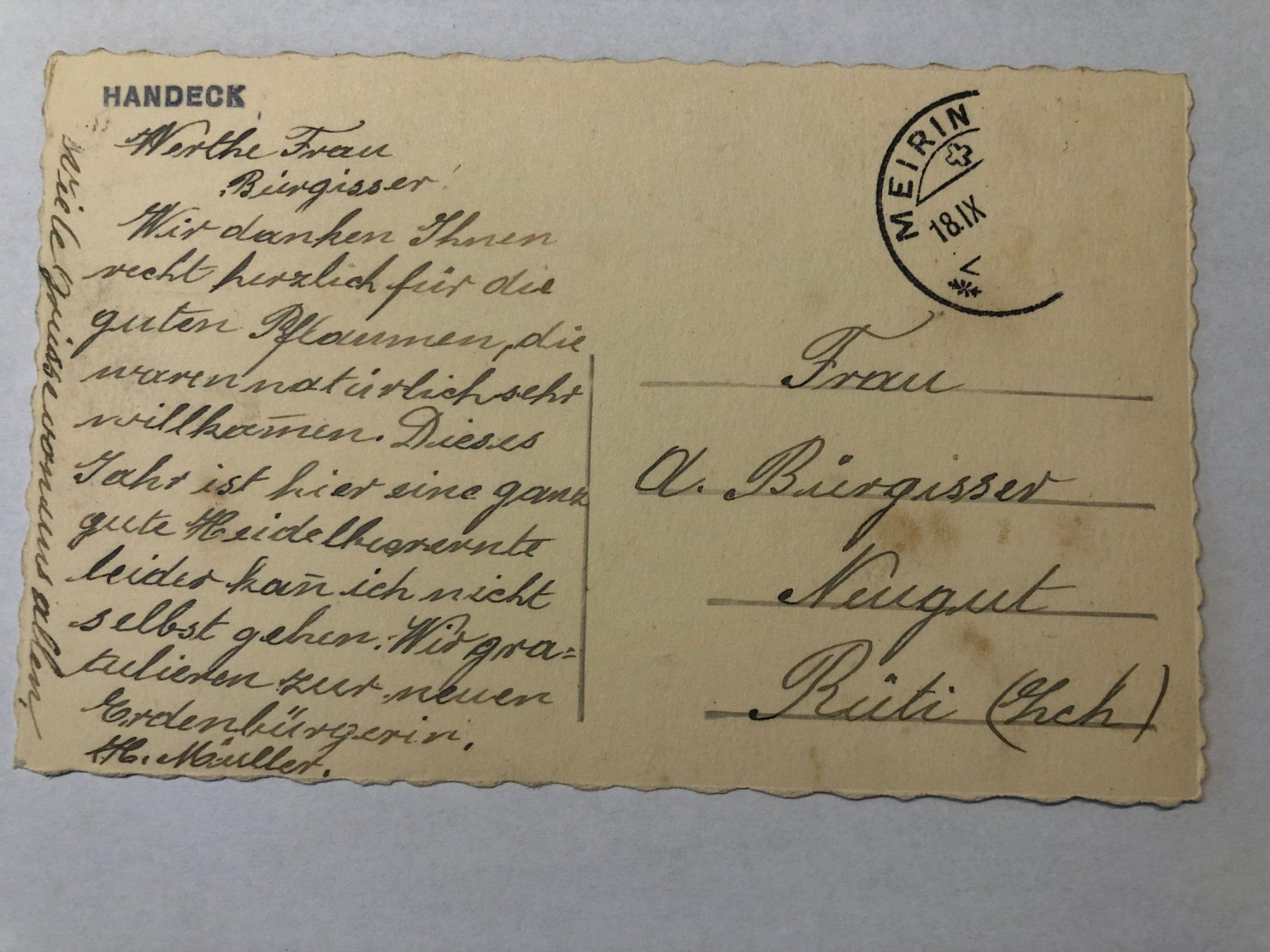 Cartoline postali: Handeck   Fotokarte   Baustelle – Usato da Pfäffikon ZH venduto da Waltoversand 1
