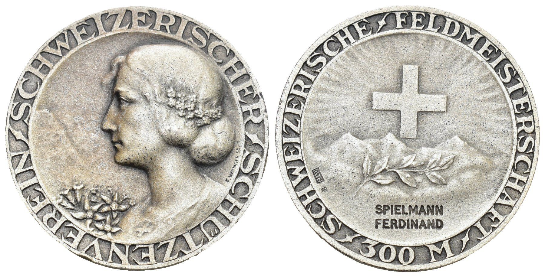 Medaglie: Schweiz Schützenmedaille O.J – Usato da Bern venduto da numismatictops
