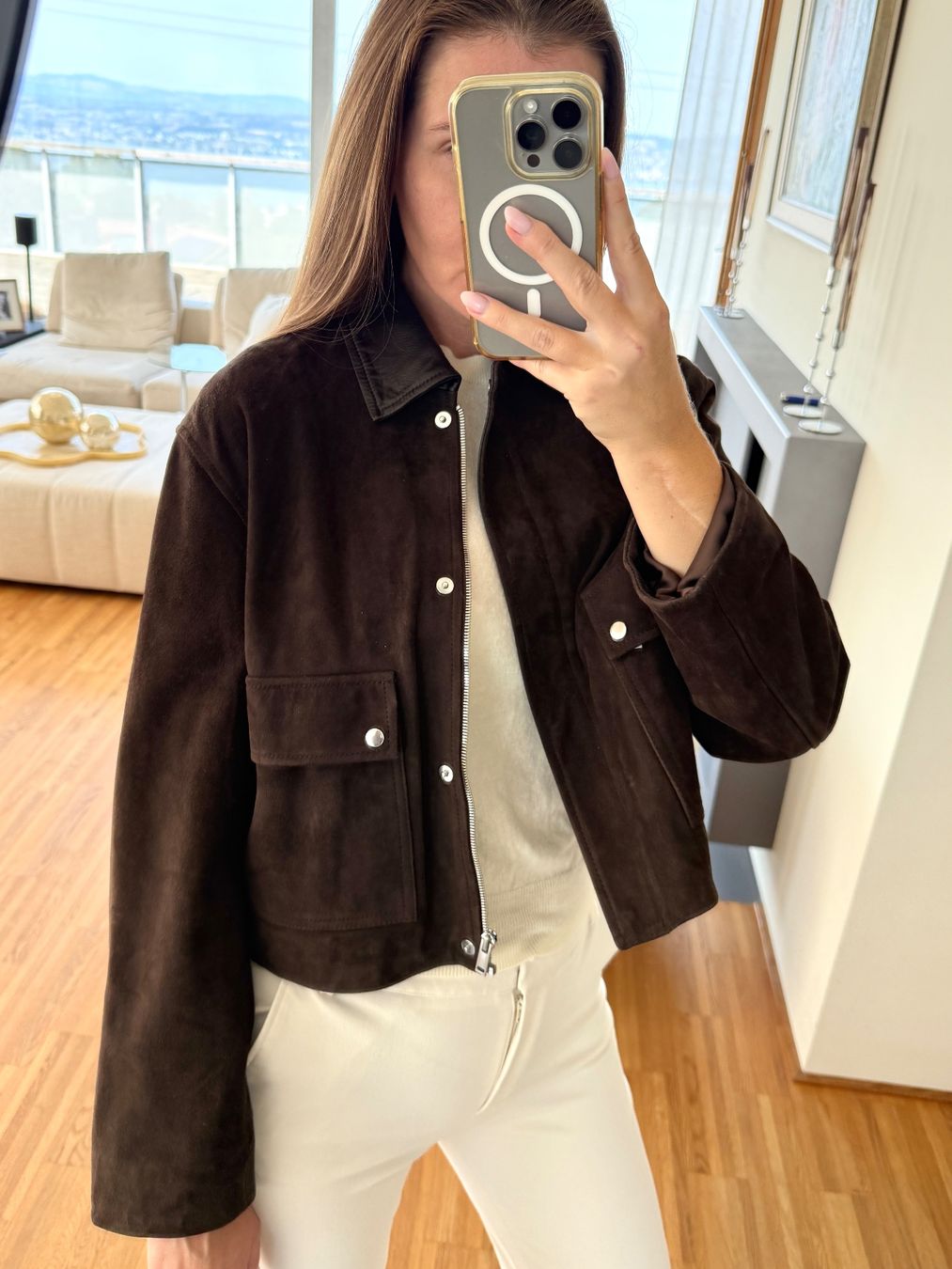 Massimo Dutti Giacche: Massimo Dutti leather jacket chocolate brown – Usato da Schindellegi venduto da Kar_5zrb 2